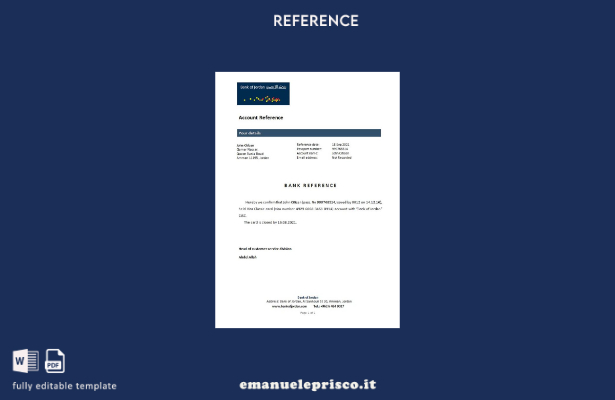 modello di riferimento per la chiusura della banca giordana in stile verificato